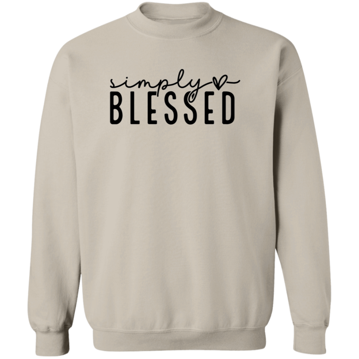 Simply blessed Pullover Sweatshirt