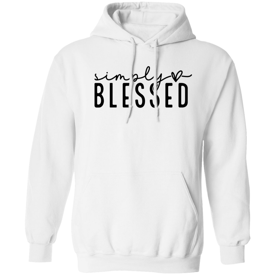 Simply blessed Hoodie 8 oz (Closeout)