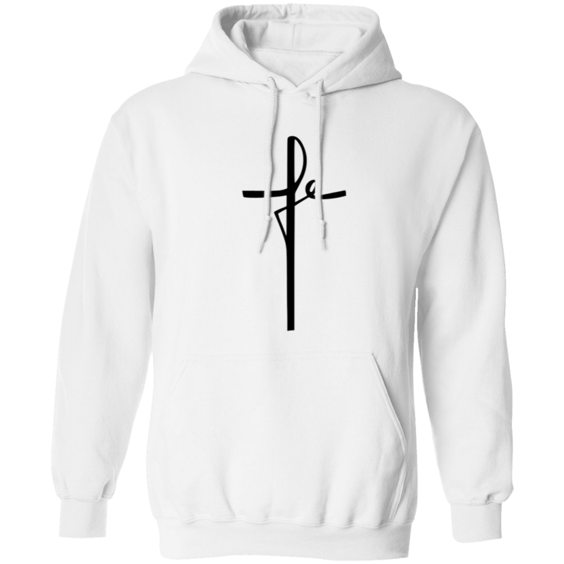 Cross Hoodie 8 oz (Closeout)