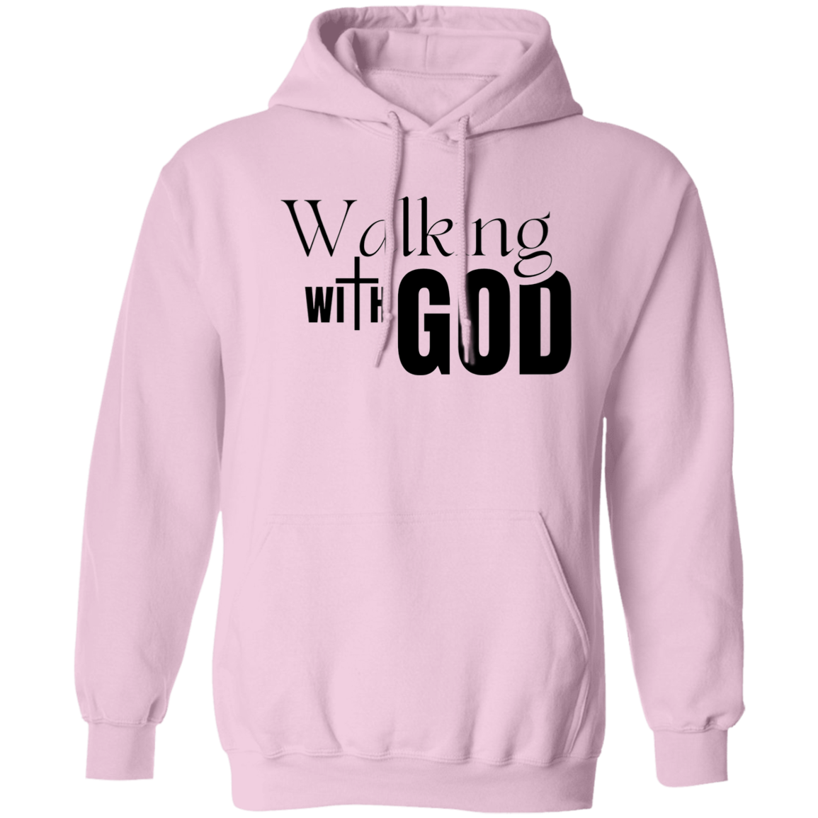 Walking with God Hoodie 8 oz (Closeout)