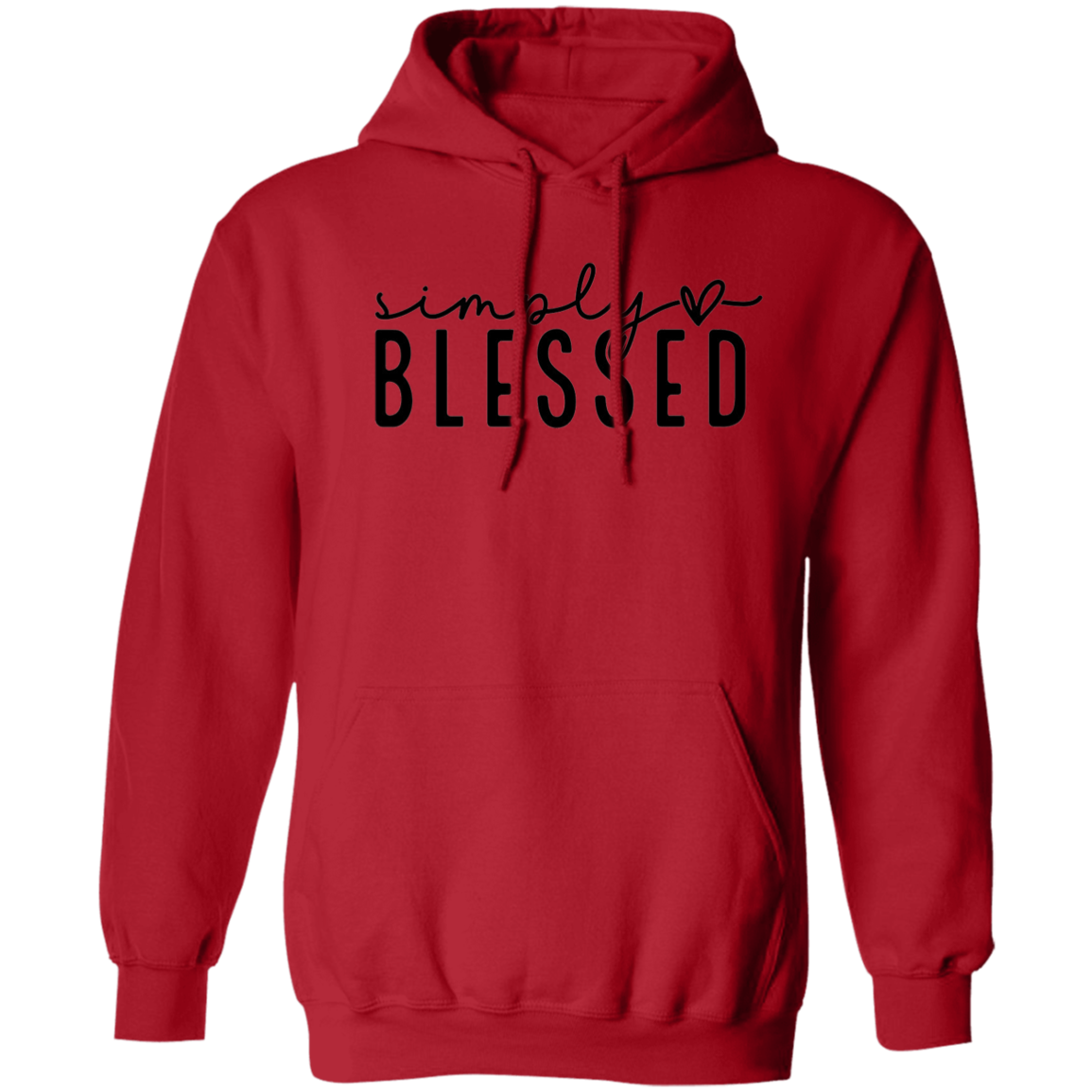 Simply blessed Hoodie 8 oz (Closeout)